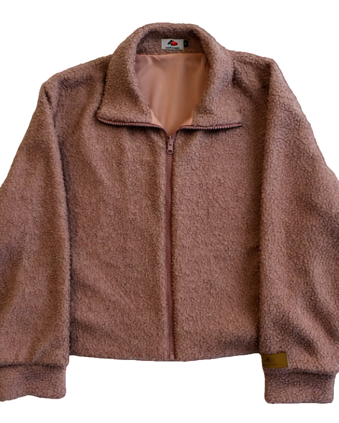 Chaqueta Borreguito Rosa